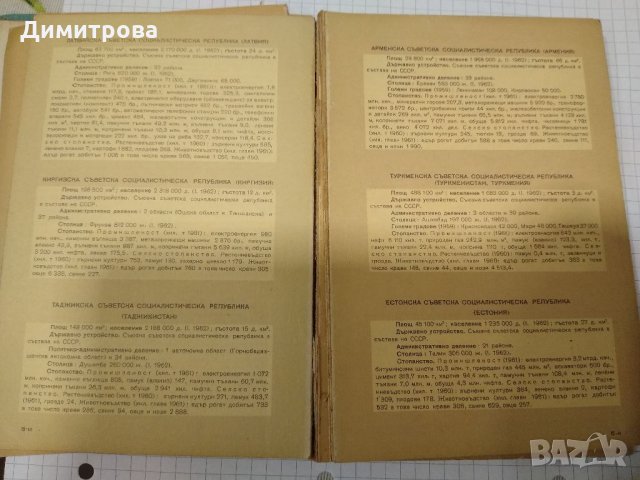 Атлас на света/ 1963 год., снимка 6 - Други - 35825928
