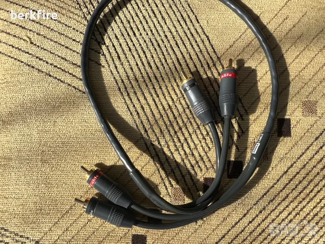 Кабел RCA-RCA Eagle switch Double Symmetrical Germany, снимка 3 - Други - 56149561