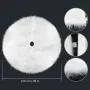 Кръгла подложка за  коледна елха, бяла, 120 см, снимка 1
