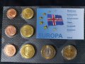 Пробен Евро сет - Исландия 2004 - 8 монети №2