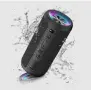 Безжична Bluetooth водоустойчива тонколона ORTIZAN X10 Преносима с LED светлина IPX7, снимка 1