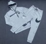 Сив мъжки екип  Nike код SS-T70E, снимка 1 - Спортни дрехи, екипи - 41793455