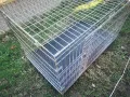 голяма метална клетка за куче 106x65x70см за транспорт и стационар , снимка 2
