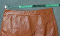 Shein S (EU 36) кафява кожена пола, снимка 7