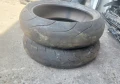 Гуми за Пистов Мотор 2бр.(Стар DOT) 180/55/17 Bridgestone Batlax - Michelin Radial, снимка 2