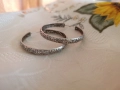 Дамски сребърни обеци , снимка 1