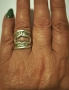 Сребърен пръстен, снимка 6