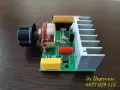 Регулатор на обороти 220V 4000W – регулатор на обороти за двигатели и осветление, снимка 3