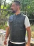 Кожен елек за мотор, снимка 7