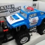 Полицейски джип с радиоуправление – 4x4 Monster Truck, снимка 5