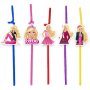 10 бр Барби Barbie парти сламки рожден ден, снимка 1 - Други - 42689832
