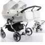 Бебешка количка Junama Mirror Satin Duo 2в1, 3в1 НОВА, снимка 5