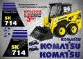 KOMATSU CK25 стикери надписи CK 25 , снимка 9