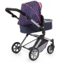 BAYER Количка за кукли CITY NEO 3 в 1 с чанта Тъмносиня 18154AA , снимка 2