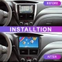 9'' Android Car Radio за Subaru Forester 2008 - 2012, снимка 1