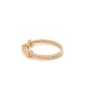 Златен дамски пръстен 2,49гр. размер:54 14кр. проба:585 модел:21880-4, снимка 3