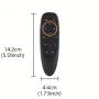 Дистанционно с гласов контрол и мишка, Air Mouse G10 за Smart TV Box, Wireless, снимка 7