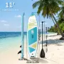 Надуваем Падълборд (SUP) SOLAVERO 335см - (Пълен Комплект) + възможни допълнителни екстри, снимка 5