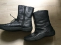 Удобни черни ботуши,естественна кожа., снимка 3