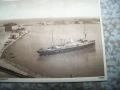 Стара пощенска картичка от Малта, параход около 1920г., снимка 2