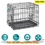 Сгъваема метална клетка за кучета – 60x46x51 см - КОД 4482, снимка 6