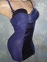 Etam-M- Оформяща рокля/ подплата в лилаво с твърди чашки сатен и тюл, снимка 2