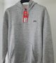 Slazenger SL OTH FLC - Мъжки суичър с качулка, сив, размер - M., снимка 3