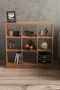 Дървена етажерка с 9 отделения 88х91см - два цвята, снимка 8