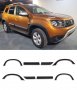Комплект ( 12 части ) лайсни за врати и калници за Dacia Duster 2018 +, снимка 1 - Аксесоари и консумативи - 39793682