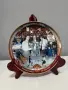 Колекционерска чиния Danbury Mint – Manchester United „Champions of Europe 1968“ (Сертификат #0062), снимка 1
