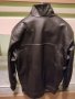 Черно мъжко яке от естествена кожа XL, снимка 4