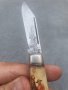 Английски джобен нож с канадски мотив на дръжката , снимка 3
