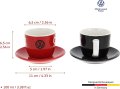 Volkswagen GTI чаши за кафе VW GOLF GTI, снимка 9