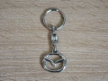 Хромиран ключодържател с емблема на автомобил, снимка 5