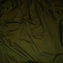 Плат маслено зелено мерсеризирано памучно трико, снимка 2