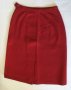 Нова червена вълнена пола - 46 размер, снимка 2