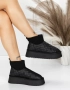 Равни боти - черни - 8733 , снимка 1