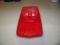 Червена пластмасова кола соц играчка, снимка 2
