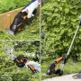 Акумулаторна ножица DOVAMAN GS03C 7,2 V за трева с телескопична дръжка и колела, снимка 6
