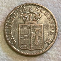 Германия,Олденбург 1 грош 1858, снимка 2 - Нумизматика и бонистика - 32048972