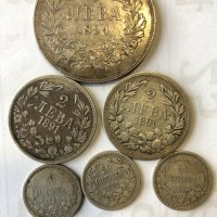 Сребърни стари монети -Фердинанд , снимка 1 - Нумизматика и бонистика - 36023765