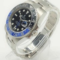 Мъжки луксозен часовник Rolex GMT-MASTER BATMAN , снимка 3 - Мъжки - 41628469