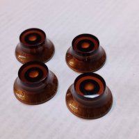 Dark Brown Les Paul Top Hat Knobs, снимка 2 - Китари - 39658786