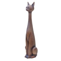 72см Висока статуетка "Котка", снимка 1 - Декорация за дома - 41210990