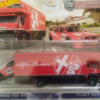 Hot Wheels Alfa Romeo 155 V6 Ti / Fleet Flyer, снимка 1 - Колекции - 41964727
