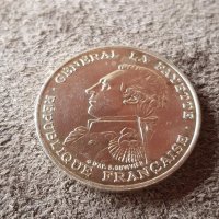 100 франка 1987 Франция СРЕБРО сребърна монета в качество , снимка 2 - Нумизматика и бонистика - 41373024