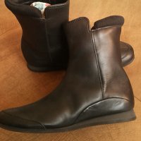 LACOSTE Boots Размер EUR 37 1/3 / UK 4 1/2 естествена кожа 38-13-S, снимка 8 - Дамски боти - 39732805