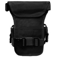 Тактическа чанта за бедро, Черен цвят, снимка 4 - Екипировка - 41589114