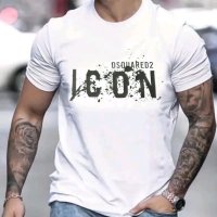 Мъжки Памучни Тениски ✨ S-2XL ✨ ARMANI ✨ HUGO BOSS ✨ DSQUARED2✨ICON✨CALVIN KLEIN✨, снимка 4 - Тениски - 44738203