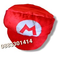 Плюшена шапка Супер Марио , снимка 7 - Шапки, шалове и ръкавици - 41856244